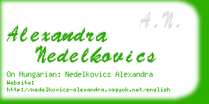 alexandra nedelkovics business card